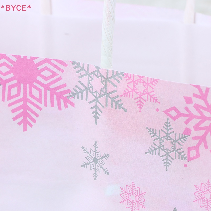 Bộ 5 Túi Đựng Quà Họa Tiết Bướm / Lâu Đài / Bông Tuyết / Vương Miện Xinh Xắn Mới