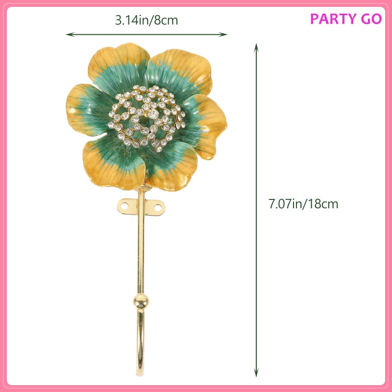 Móc Treo Đồ Gắn Tường Bằng Hợp Kim Kẽm Tráng Men