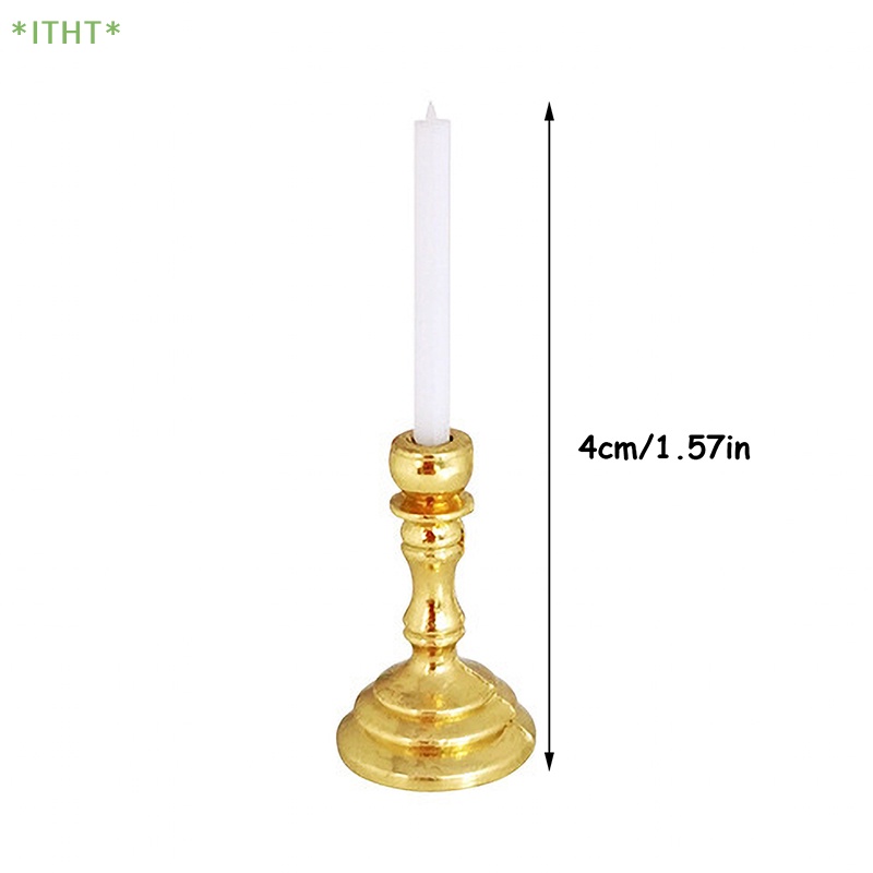 1 Cặp Giá Đỡ Mô Hình Candelabra Trang Trí Nhà Búp Bê 1: 12 Mới