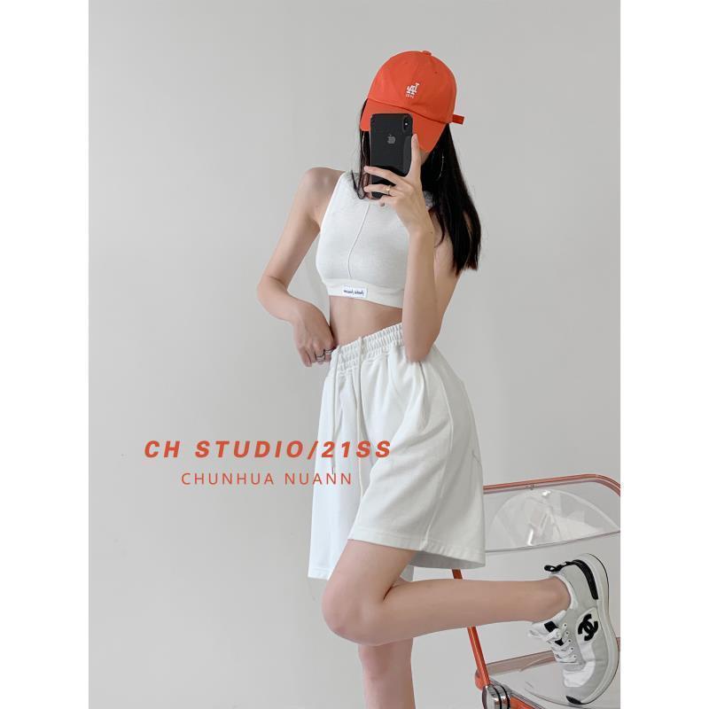 COZOK Quần Short Thể Thao Lưng Thun Rút Dây Dáng Rộng Thời Trang