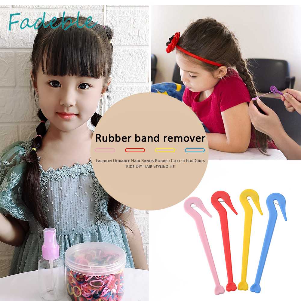 Dụng Cụ Cắt Dây Buộc Tóc Cao Su Thời Trang Bền Bỉ Dành Cho Bạn Gái