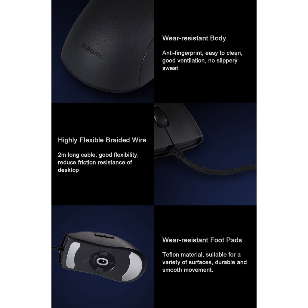 Chuột Máy Tính Xiaomi Lite 220 Ips 400 Đến 6200 Dpi 80 Triệu Tùy Chỉnh