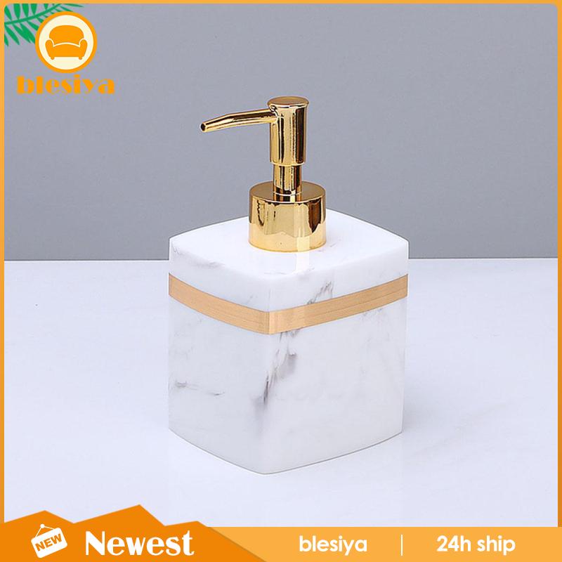 Bình Đựng Xà Phòng Dạng Bơm Bằng Nhựa Resin Tiện Dụng