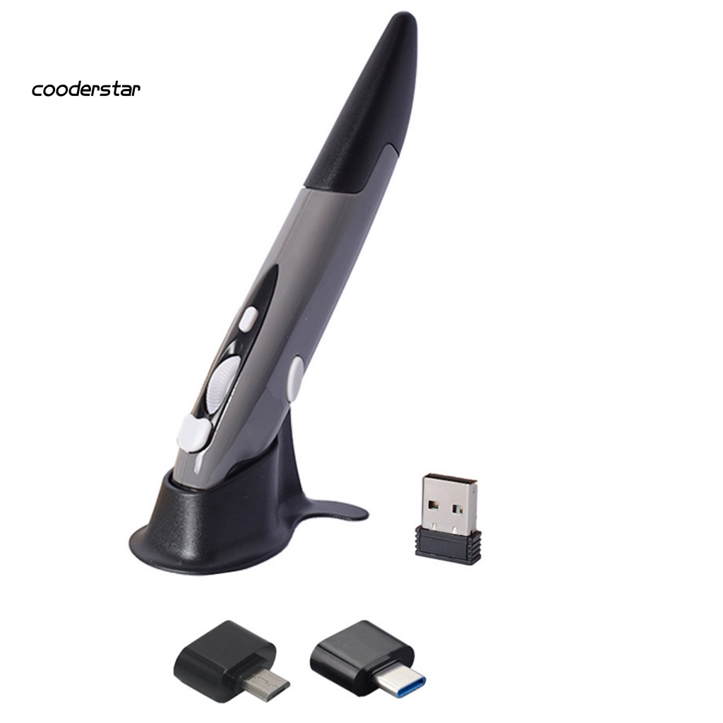 Chuột Bút Cảm Ứng Không Dây 2.4Ghz Cho Vẽ 800 / 1200 / 1600 DPI