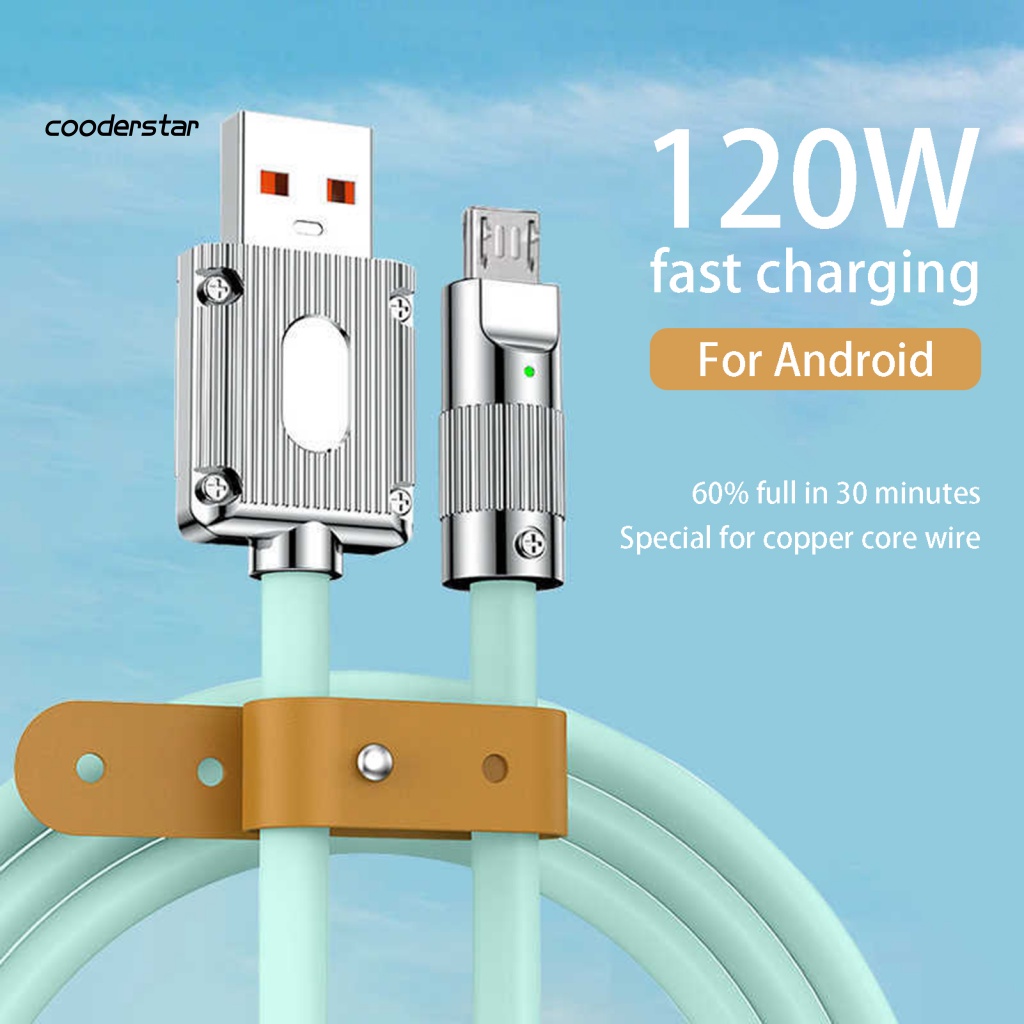 Cáp Sạc Nhanh Micro USB Chống Bụi Cho Điện Thoại Android