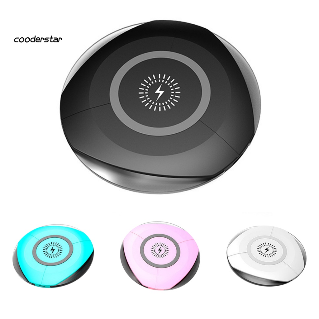 Đế Sạc Điện Thoại Không Dây Hình Tròn Tiện Dụng