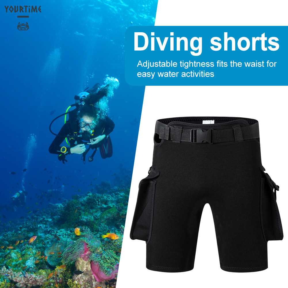 Quần Đùi Lặn Biển Bằng Cao Su Tổng Hợp Chống Trầy Xước