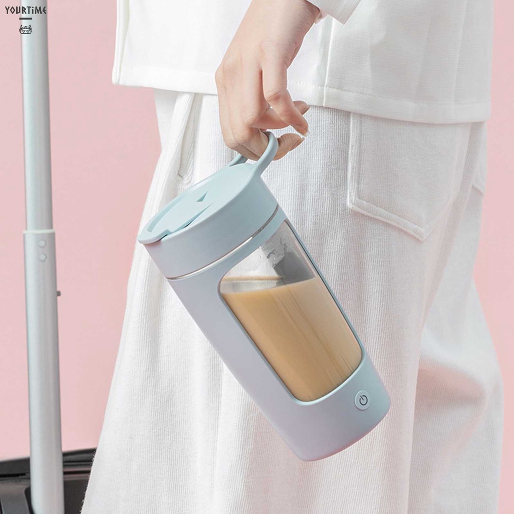 Bình Lắc Protein Chạy Điện 650ml 1200mAh