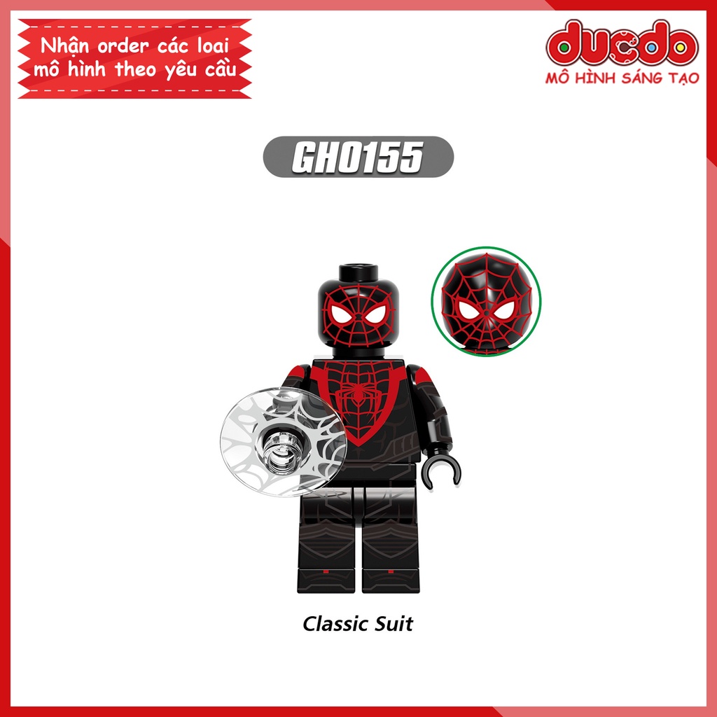 Minifigures các nhân vật Người nhện Spider Man - Đồ chơi Lắp ghép Xếp hình Mô hình Mini Iron Man XINH G0120