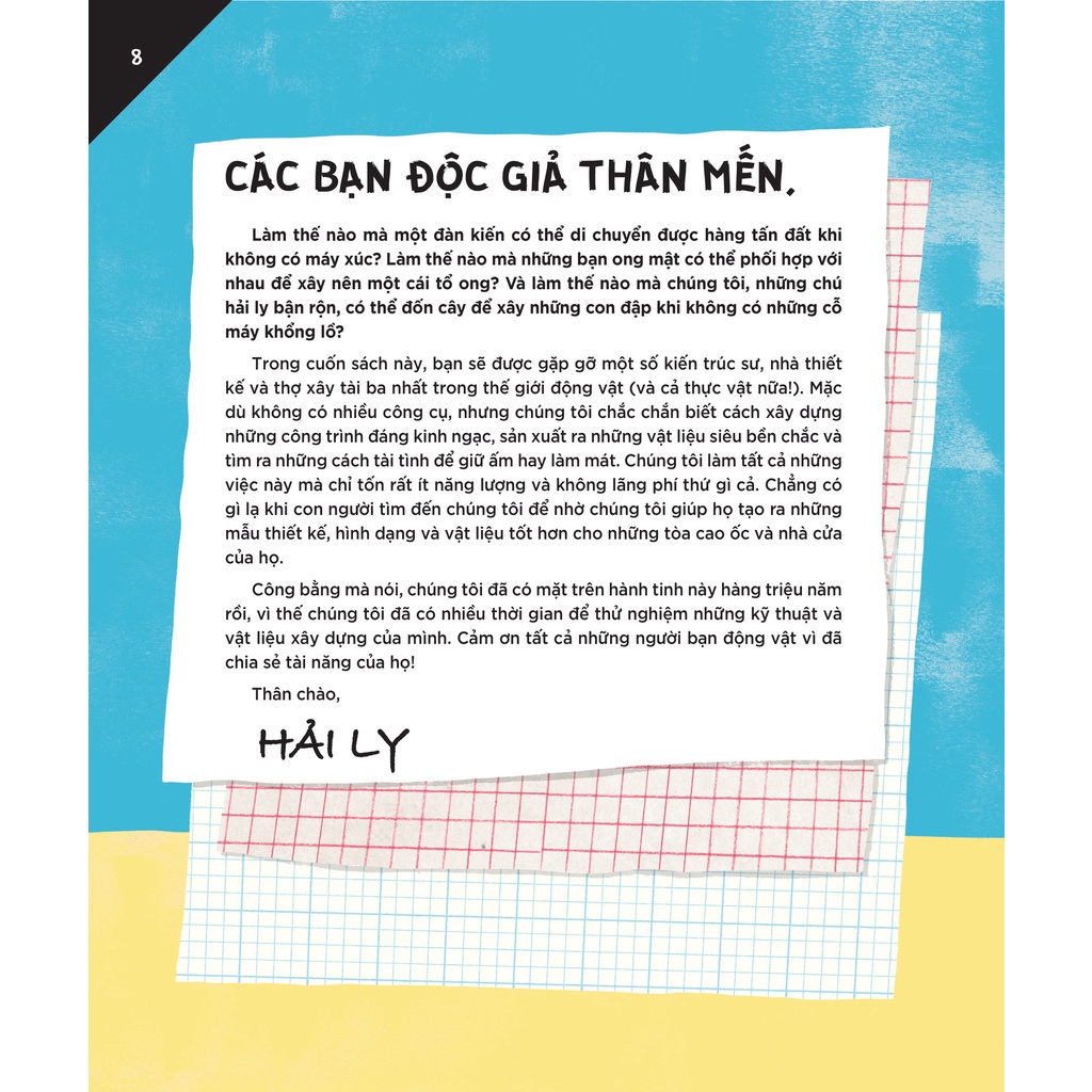 Sách - Động Vật Có Tầm Ảnh Hưởng -Hạng Mục: Xây Dựng -Nguồn Cảm Hứng Cho Những Công Trình Kiến Trúc Của Loài Người (DTI)