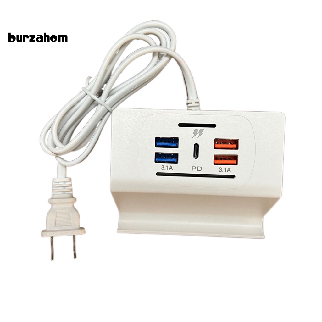 Cổng Sạc Bur 3.1A Kèm Giá Đỡ Điện Thoại Android