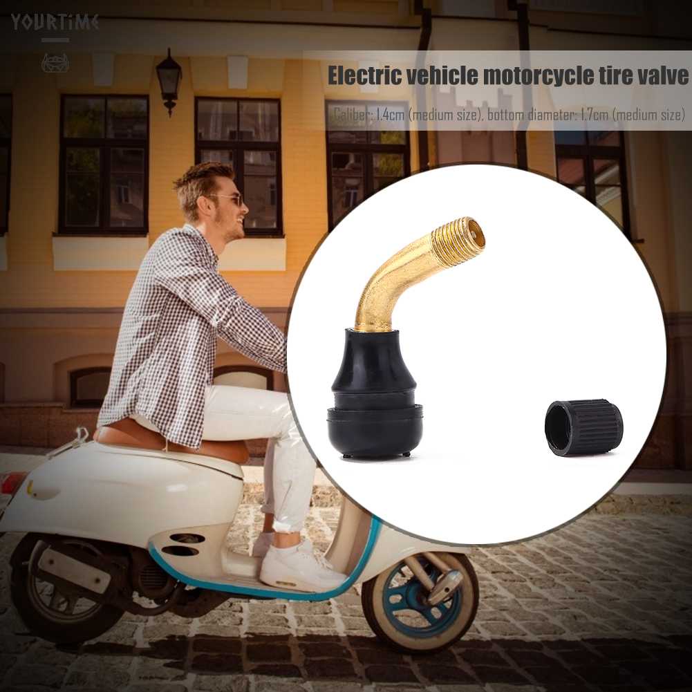 Van Lốp Xe 90 Độ Bằng Đồng Chất Lượng Cao Dành Cho Xe Máy Scooter