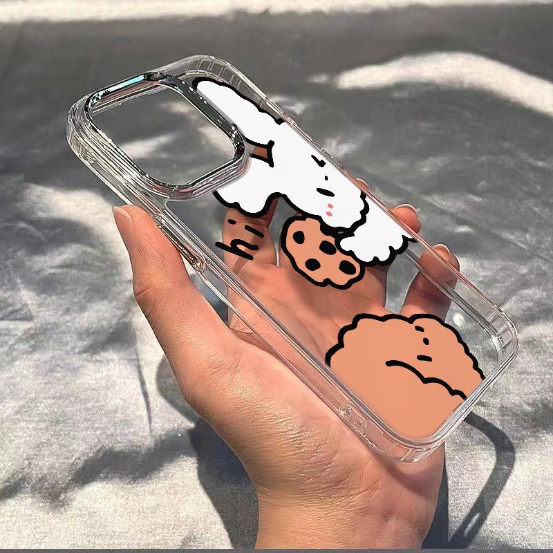 ✅Ốp Điện Thoại / Mềm Chống Sốc In Hình Thỏ Cho Iphone 11I 12 8137 14pro max MQJV