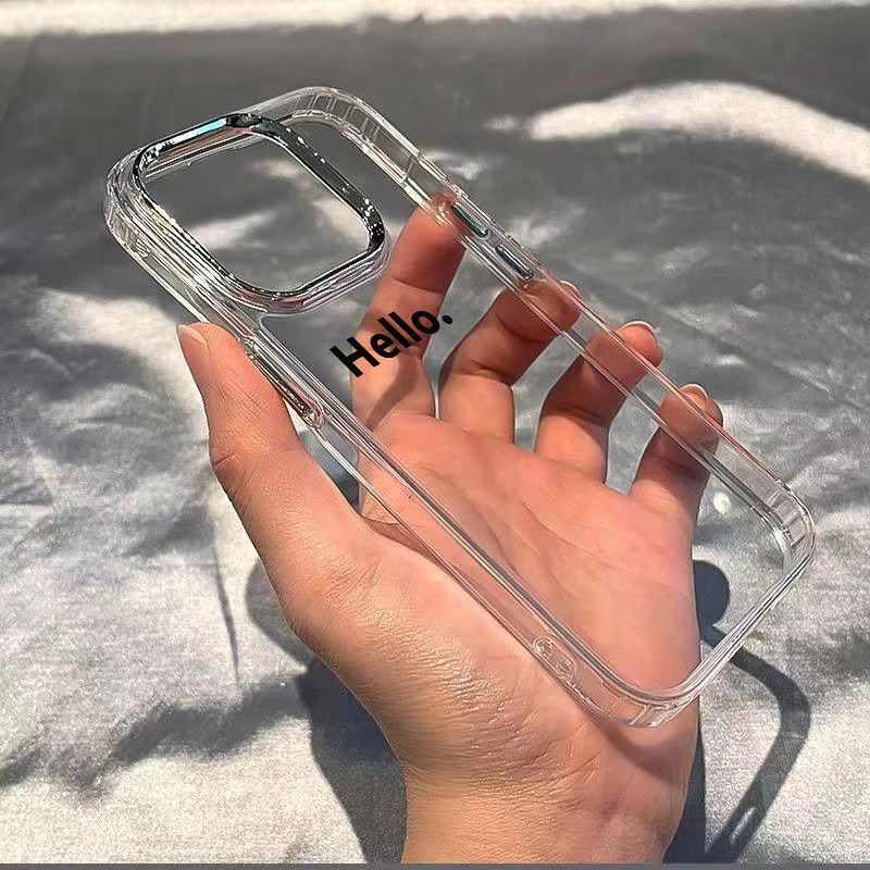 ✅Ốp Điện Thoại Mềm Chống Sốc Màu Trắng Họa Tiết HELL14promax iPhone12117 8 plus / 13