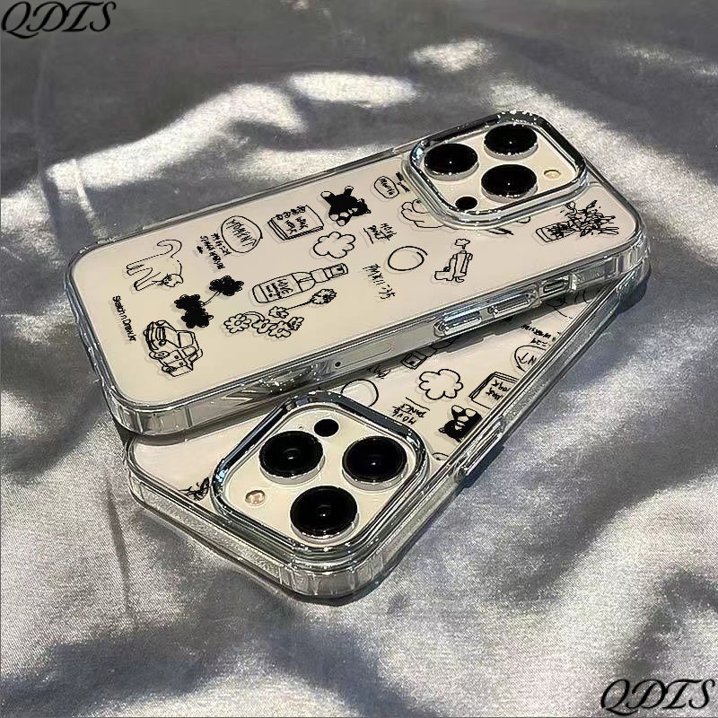 ✅Ốp Điện Thoại Mềm Chống Sốc Họa Tiết Hoạt Hình Cho Iphone 11iPhone12 7In plus8 14pro 13max