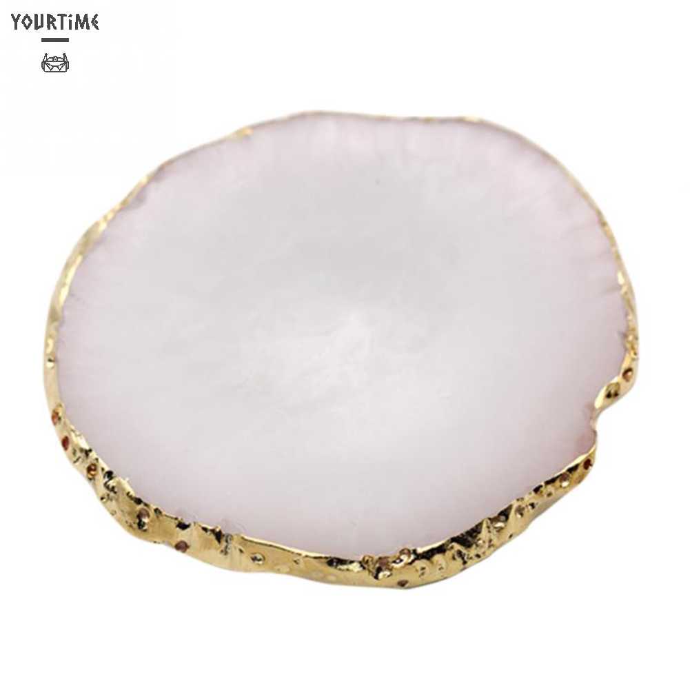 Giá Đỡ Bảng Màu Sơn Móng Tay Mã Não Resin Tự Nhiên