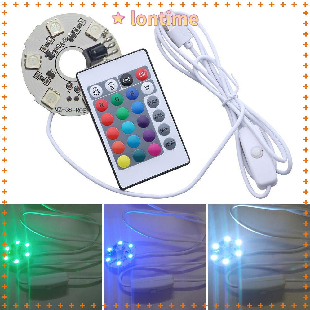 Bóng Đèn Đọc Sách Xe Hơi Kèm Điều Khiển Từ Xa 16 Màu