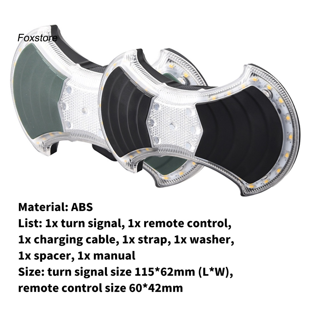 Đèn Tín Hiệu Cảnh Báo Gắn Đuôi Xe Đạp Cỡ Lớn Tiện Dụng