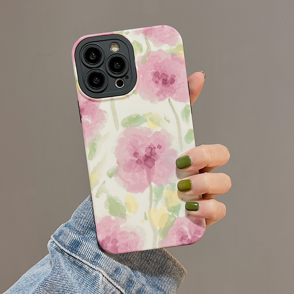 Ốp Điện Thoại PC Cứng Chống Sốc In Hình Tranh Sơn Dầu Cho iPhone 11 13 12 14 Pro Max