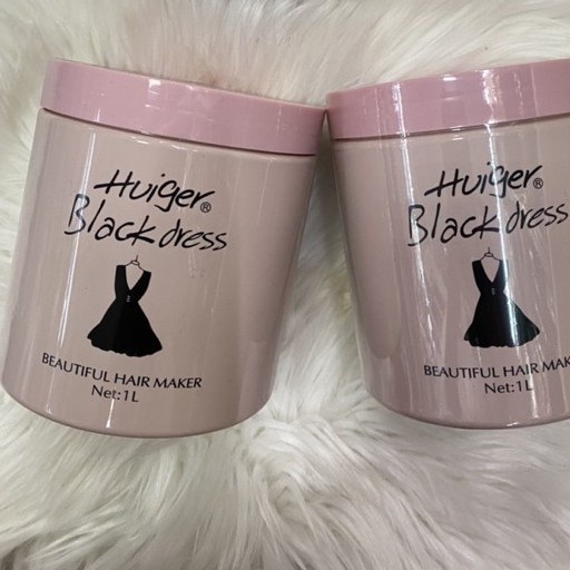 Kem Hấp Ủ Xả HUIGER BLACK DRESS 1000ml Váy Đen