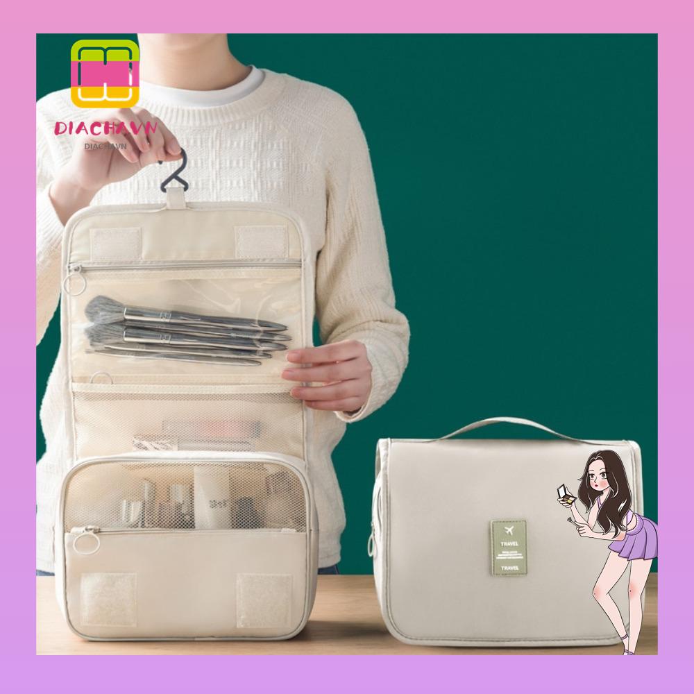 Túi Đựng Mỹ Phẩm Cỡ Lớn Chống Thấm Nước Gấp Gọn Tiện Dụng Mang Đi Du Lịch