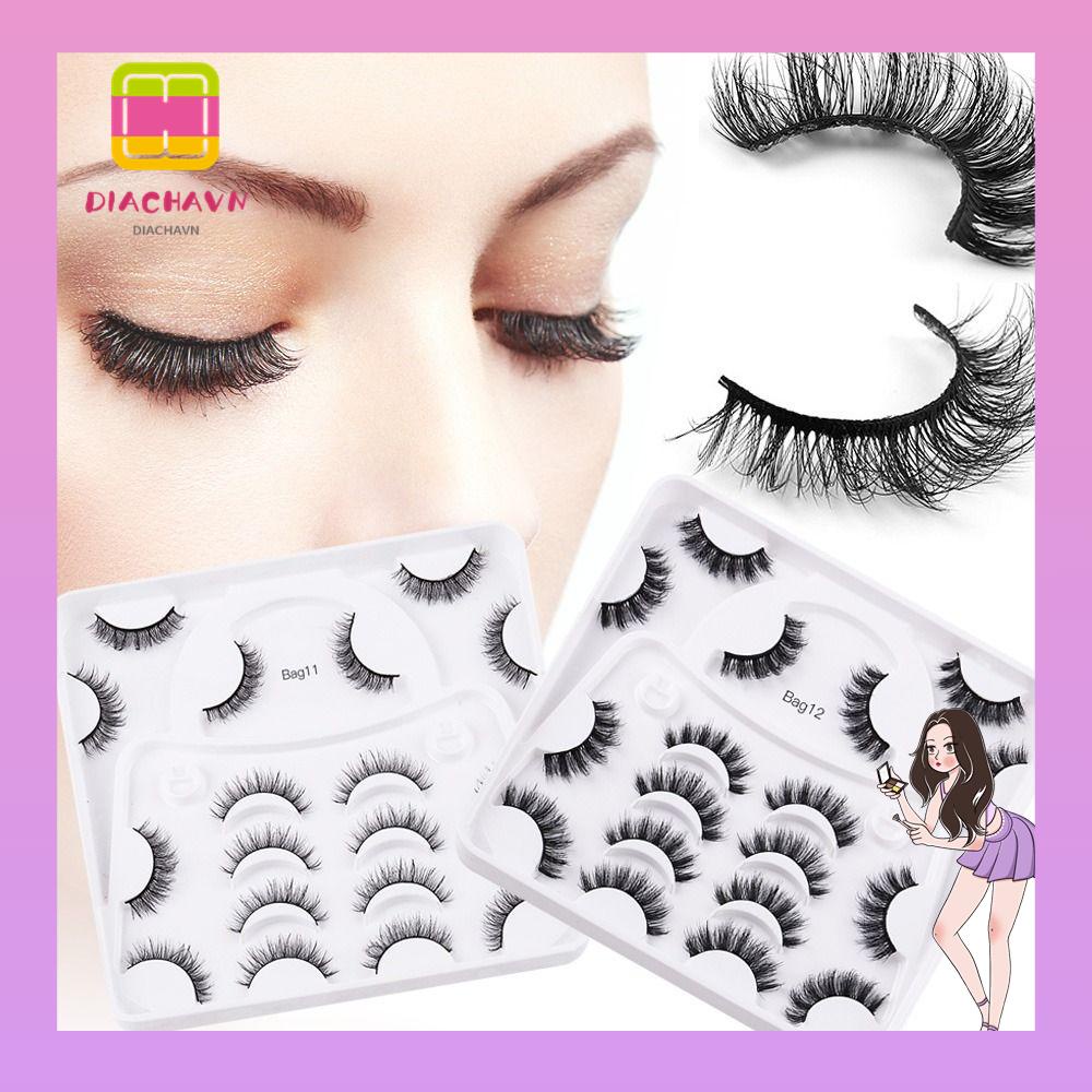 Hộp Lông Mi Giả Nhiều Tầng Bằng Lông Chồn Giả