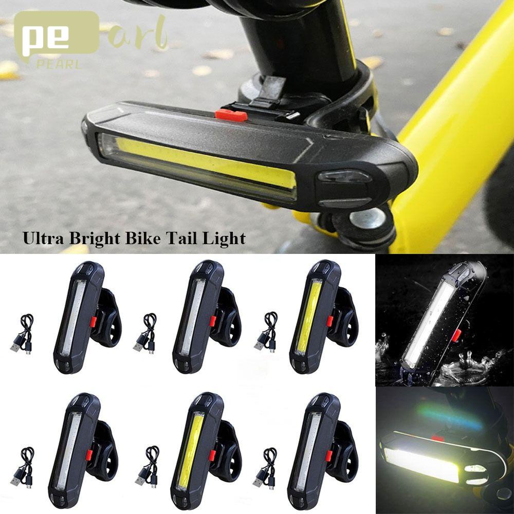 PEARLVN Đèn An Toàn Siêu Sáng Sạc USB Gắn Mũ Bảo Hiểm Cho Xe Đạp Leo Núi