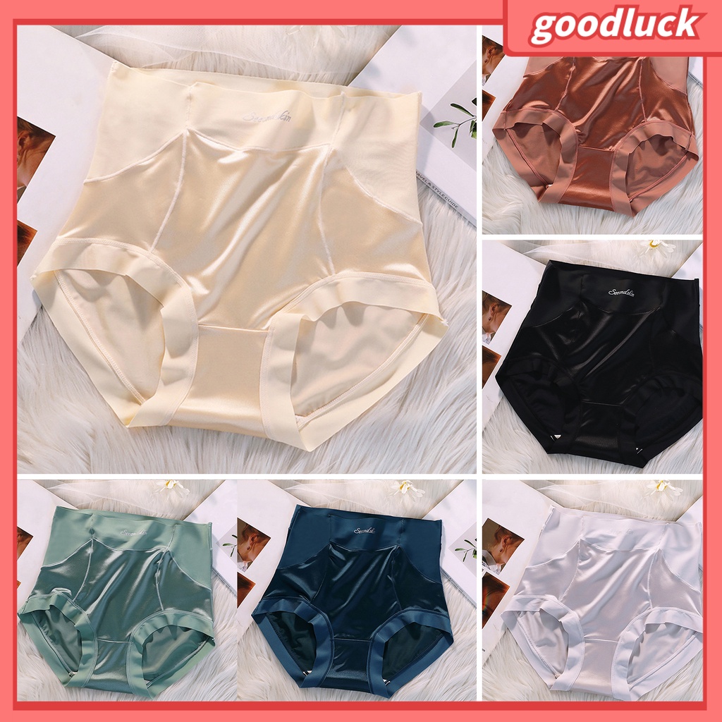 [GLO] Quần Lót Mềm Mại Lưng Cao Co Giãn Không Đường May Thoáng Khí Chống Nhăn Có Kích Thước Bên Trong Dành Cho Bạn Nữ