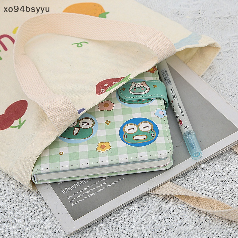 Túi Xách xo94bsyyu Vải Canvas In Họa Tiết Hoạt Hình Phong Cách Nhật Bản Cho Nữ