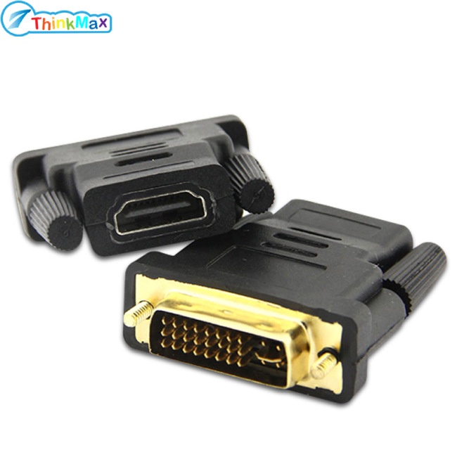 Thinkmax Cáp ChuyểN DVI 24 + 1 Sang HDMI DVI 24 + 1 Sang HDMI 1080P Cho PC