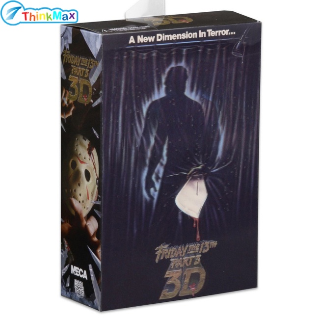Thinkmax Mô Hình Nhân Vật Jason Voorhees 3d Chân Thật