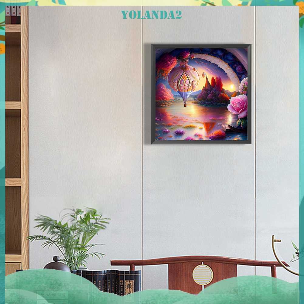 Tranh Đính Đá Kim Cương Toàn Bộ 5D DIY Hình Vẽ Trừu Tượng Trang Trí Nhà Cửa