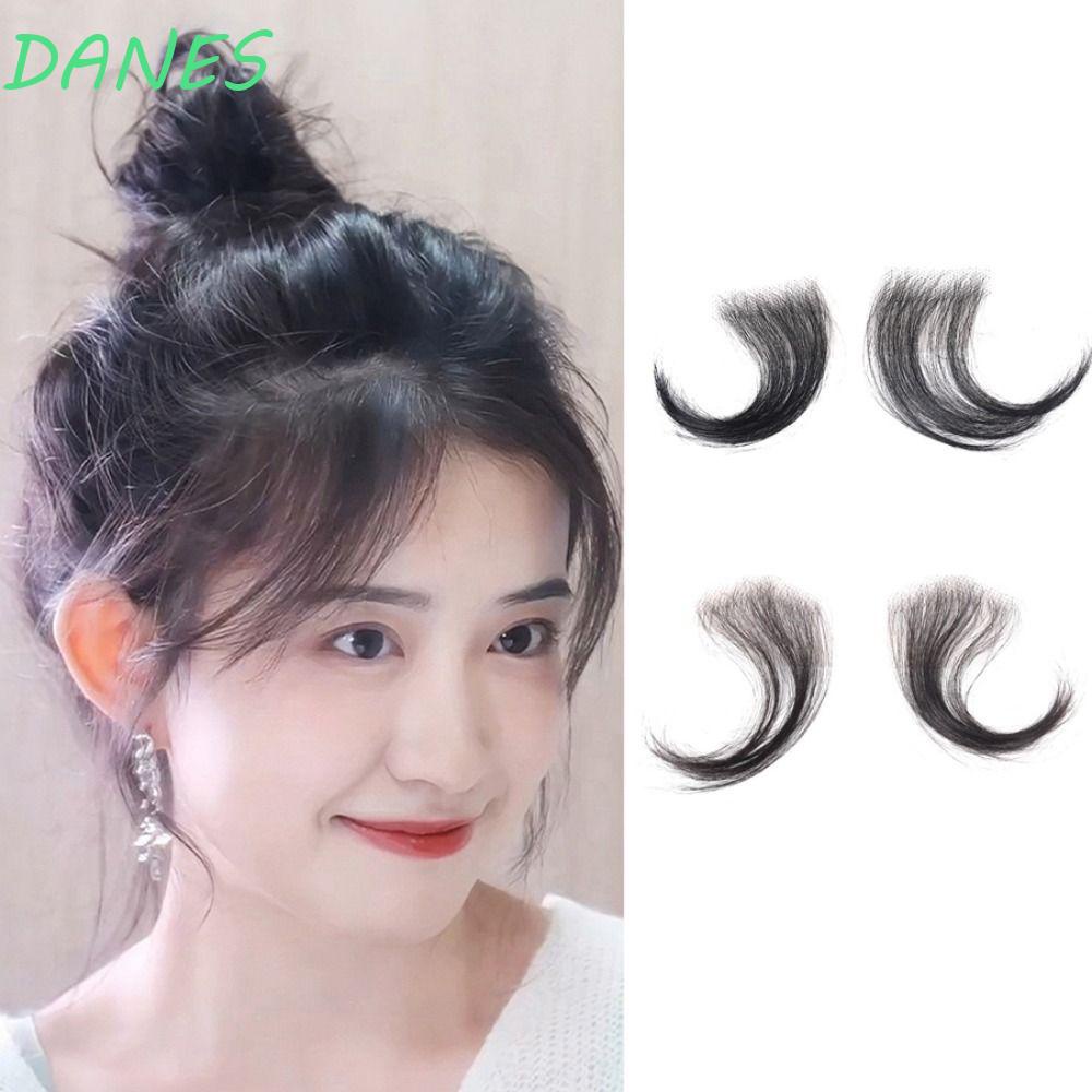 Mái Tóc Giả Màu Đen Mượt Mà Chất Lượng Cao Cho Nữ