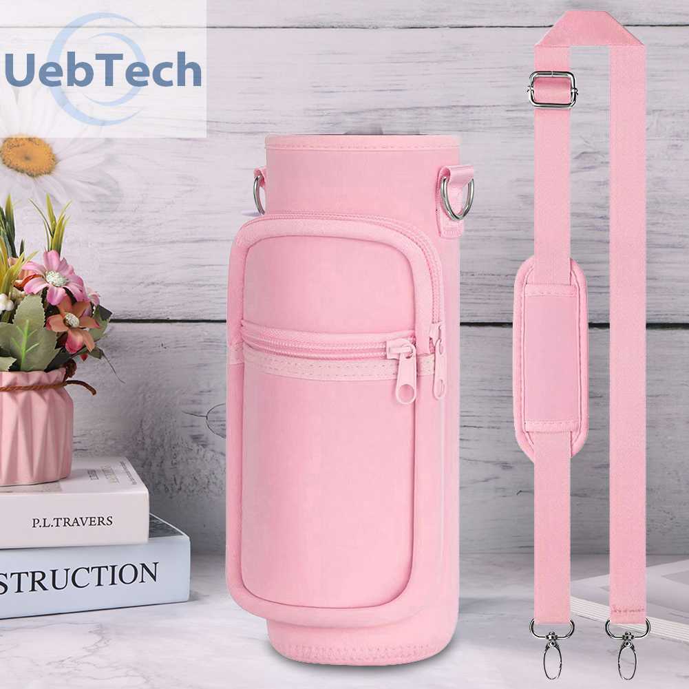 Túi Đựng Bình Nước 1000ML Bằng Cao Su Tổng Hợp Có Dây Đeo Vai Điều Chỉnh Đ