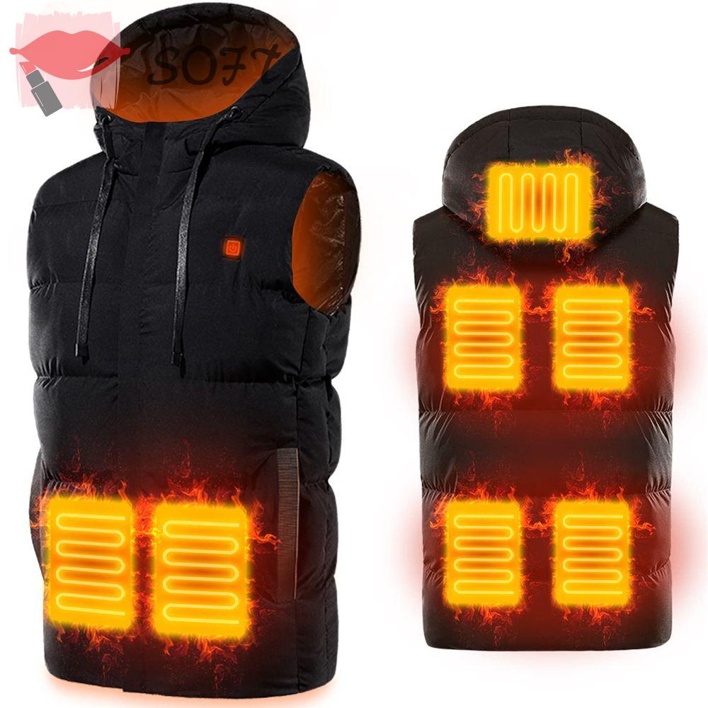 Áo Khoác Sát Nách Giữ Ấm Cơ Thể Sạc Cổng USB Tiện Dụng Và Bền