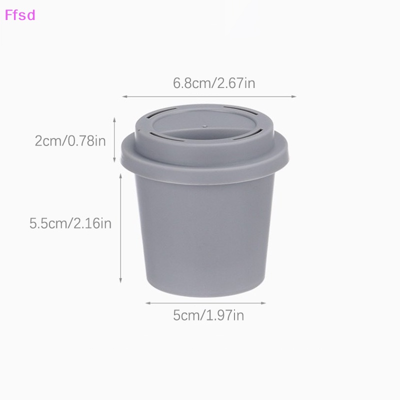 {Ffsd} Giá Đỡ Mút Trang Điểm Hình Cốc Cà Phê Rỗng Làm Đẹp * Bán Chạy