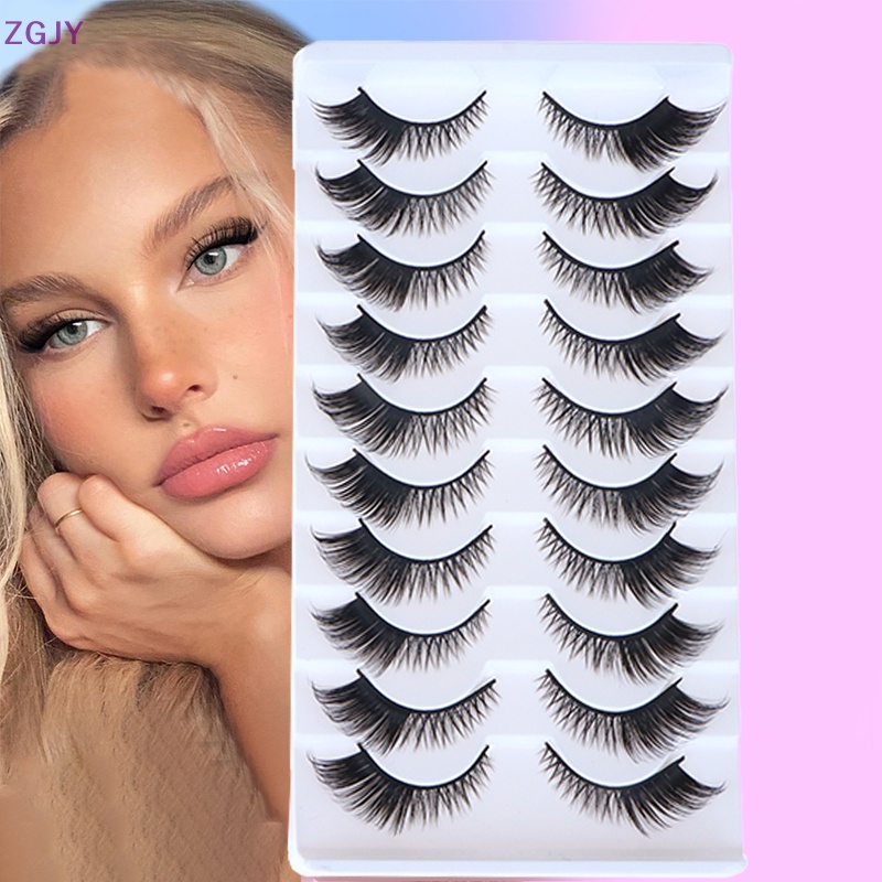 Lông Mi Giả ZGJY 3D Dài Tự Nhiên Mềm Mại