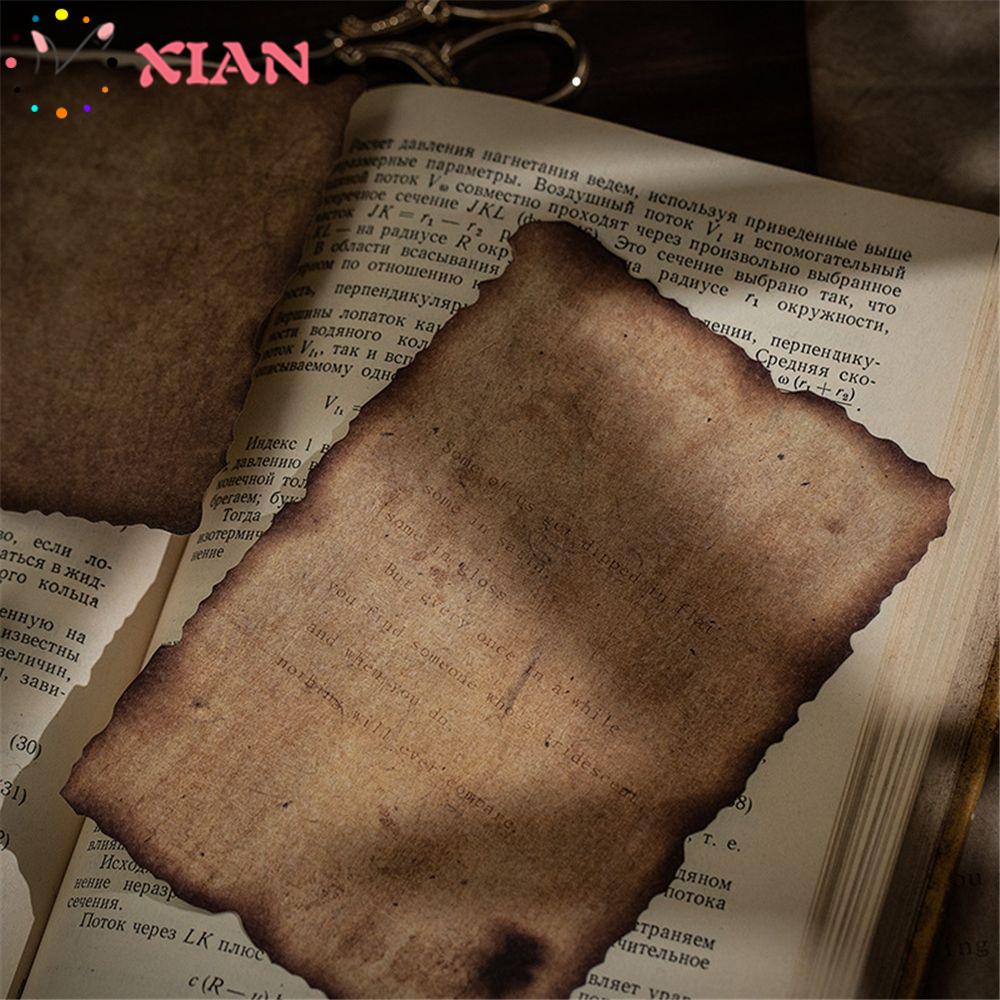 Bộ 30 Miếng Dán Giấy Ghi Chú / Nhật Ký Sáng Tạo Kiểu Retro