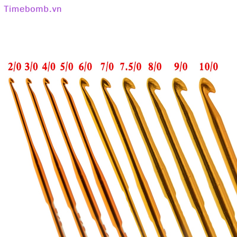 # Túi Đeo Chéo Thời Trang Hàn Cho Nữ # Set 10 Kim Móc Len Bằng Nhôm