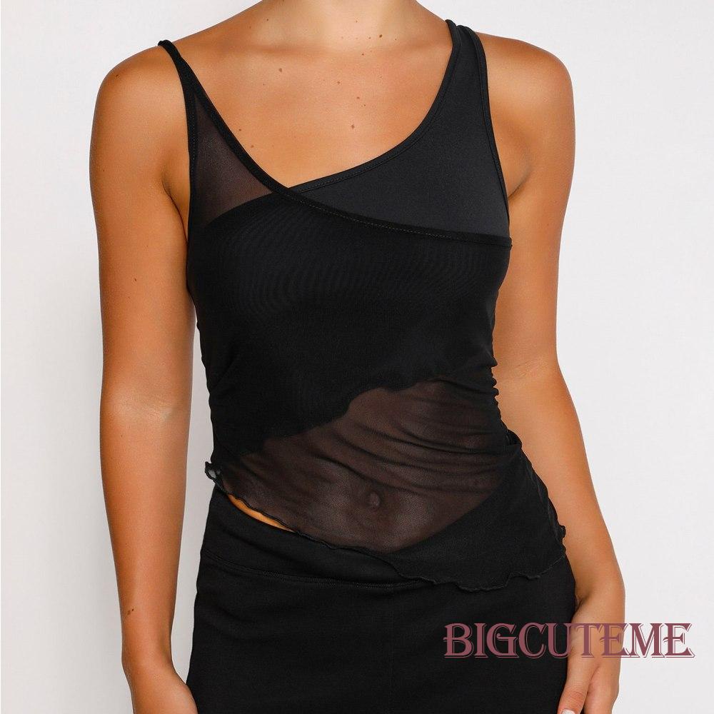 Áo Croptop Sát Nách Màu Sắc Đơn Giản Thời Trang Mùa Hè Cho Nữ