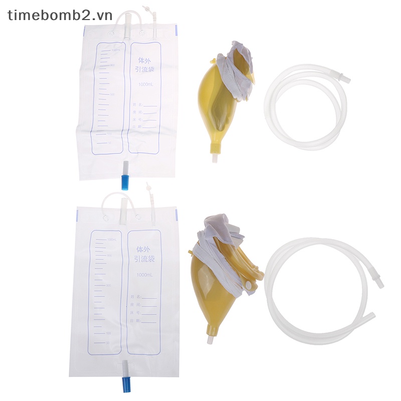 Túi Đi Vệ Sinh Dung Tích 1000ml Tiện Dụng Cho Nam Và Nữ