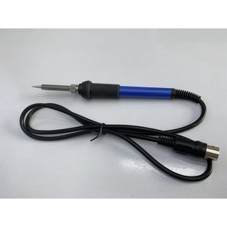 Tay hàn dùng dành riêng cho máy hàn hunter967 hunter 967 hunter-937, 24v/50w, dây 1m, màu xanh, mũi nhọn.