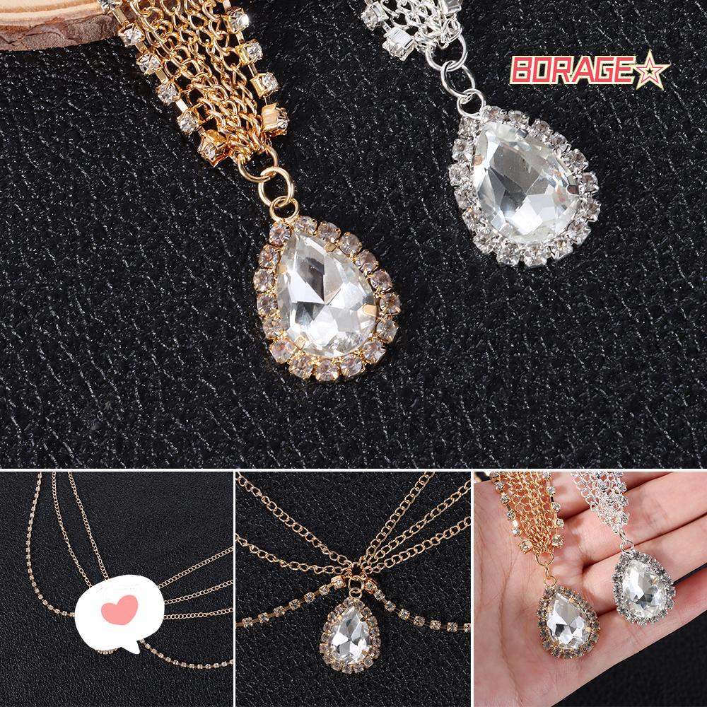 Băng Đô Cài Tóc Dạng Chuỗi Hạt Phong Cách Bohemian Cho Nữ