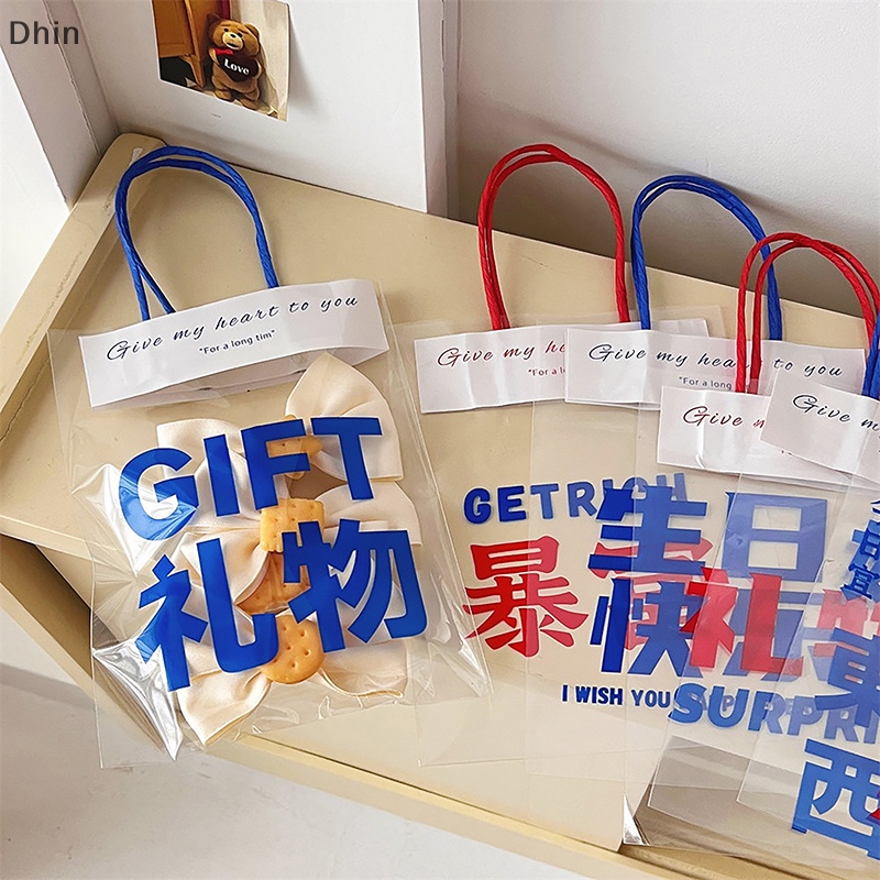 Túi Tote Mini Trong Suốt Đựng Trang Sức / Quà Tặng Sáng Tạo