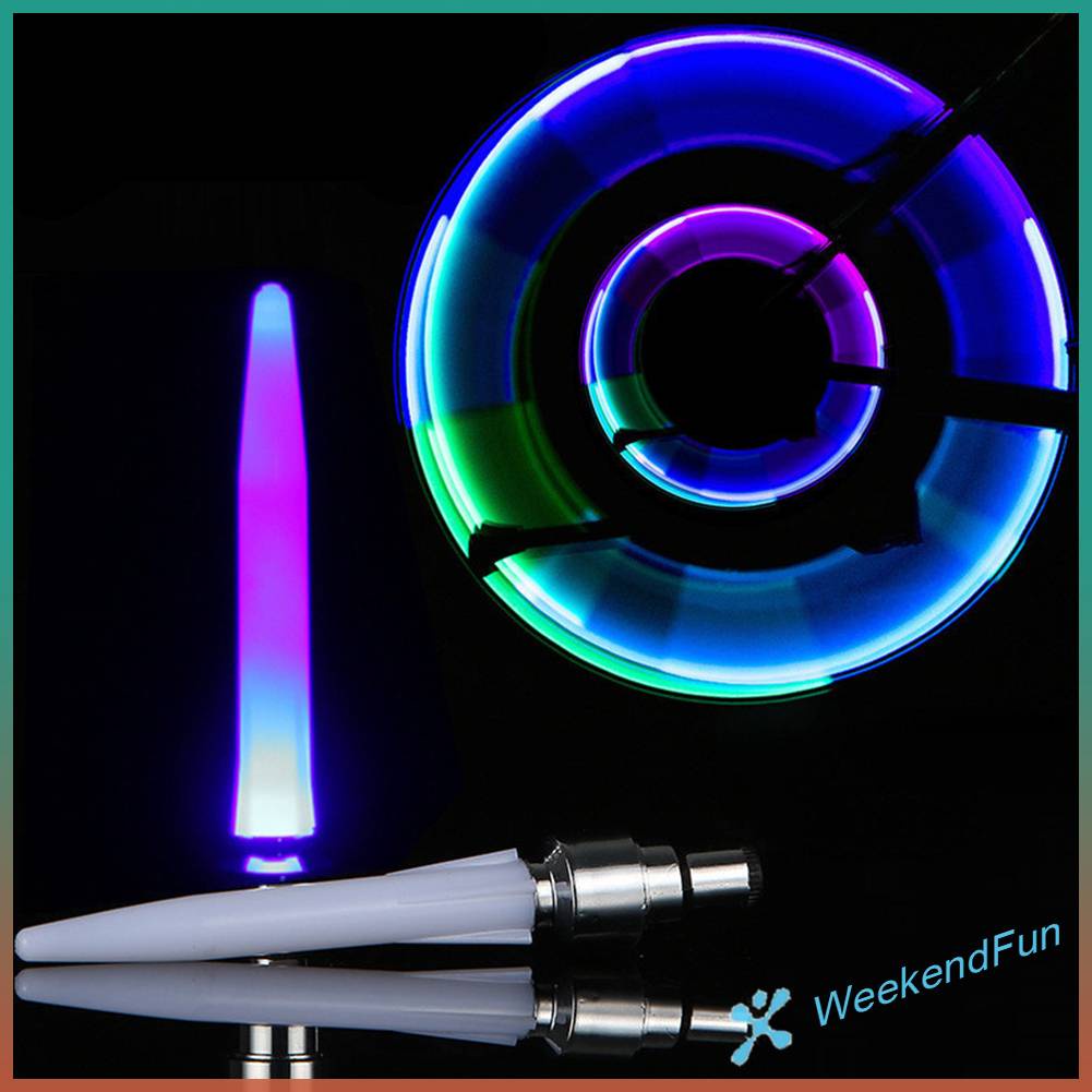 Chúng ta sẽ làm thế.★ Bộ 2 Đèn Led Nhiều Màu Gắn Bánh Xe Đạp