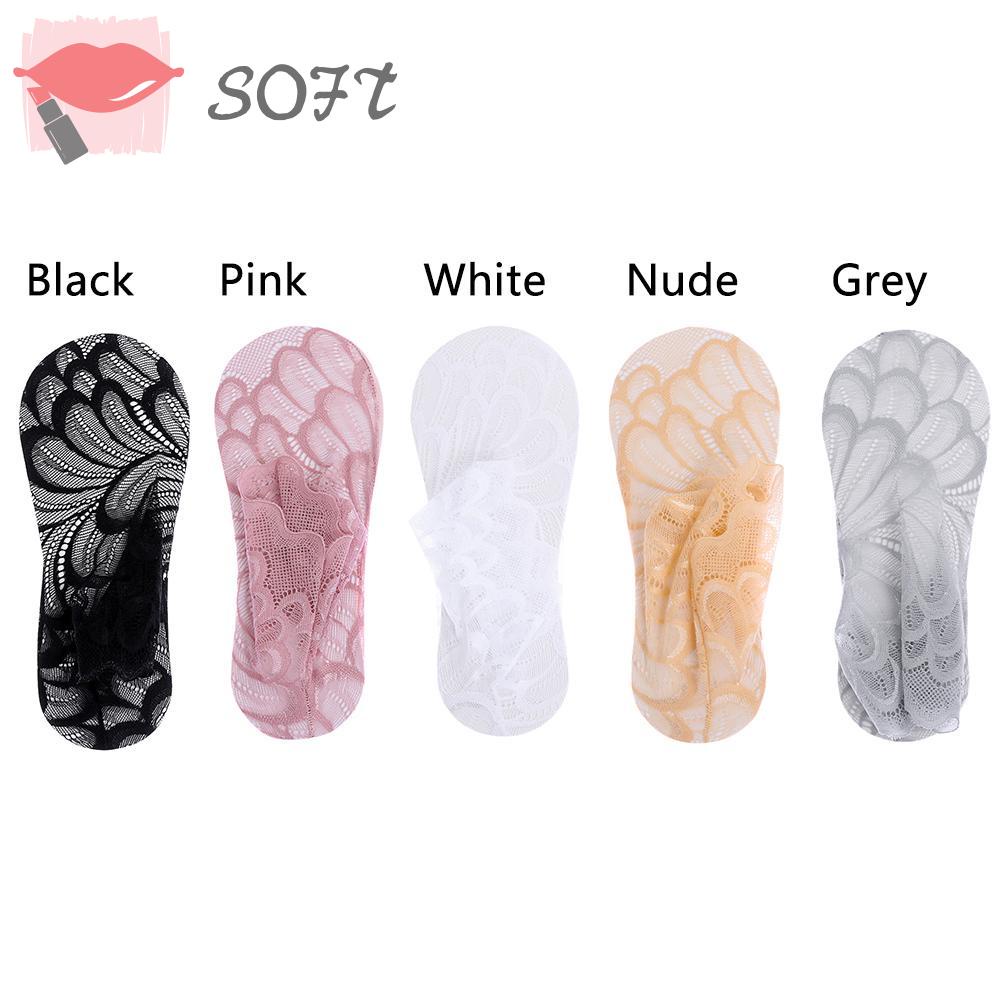 Vớ Ren Chống Trượt Xinh Xắn Cho Nữ