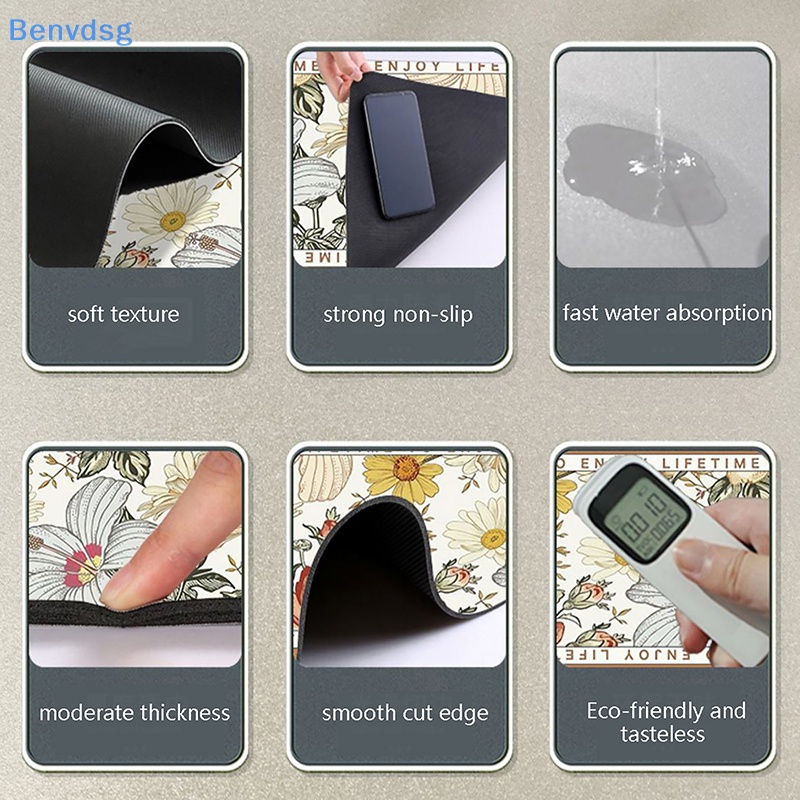 Miếng Lót Bồn Rửa Chén Thấm Hút Tốt Chống Trượt Tiện Dụng