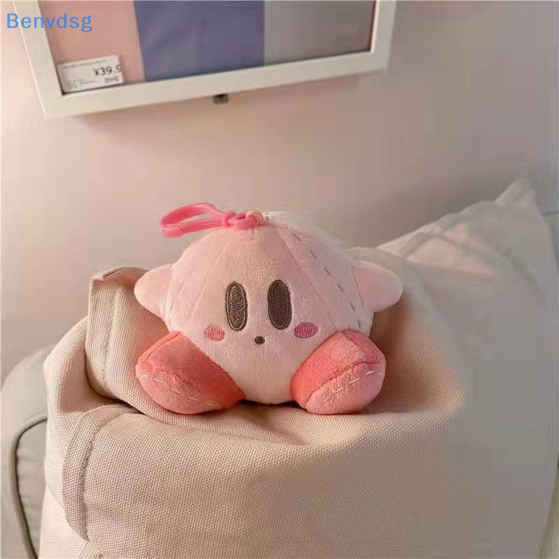 Đồ chơi nhồi bông Hình Nhân Vật Hoạt Hình Kirby Dễ Thương Trang Trí Túi Xách