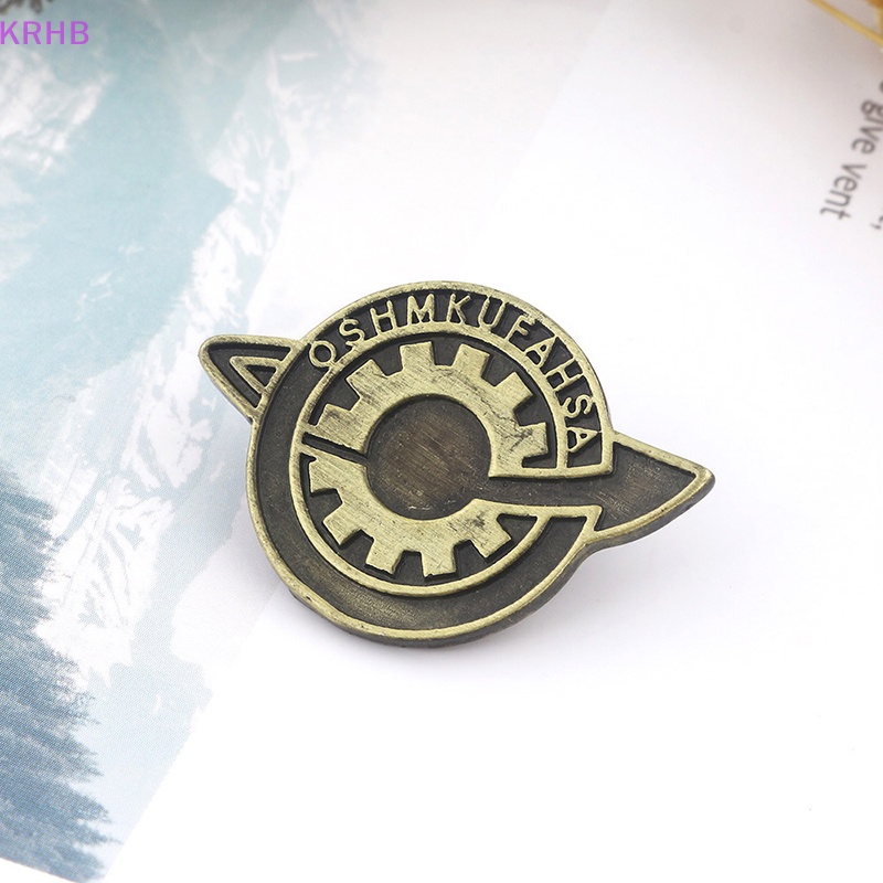 Krhb Huy Hiệu Cài Áo Kim Loại Hình Anime Game Peripheral Desy Stone Gate Hàng Ngoại Thương Mới