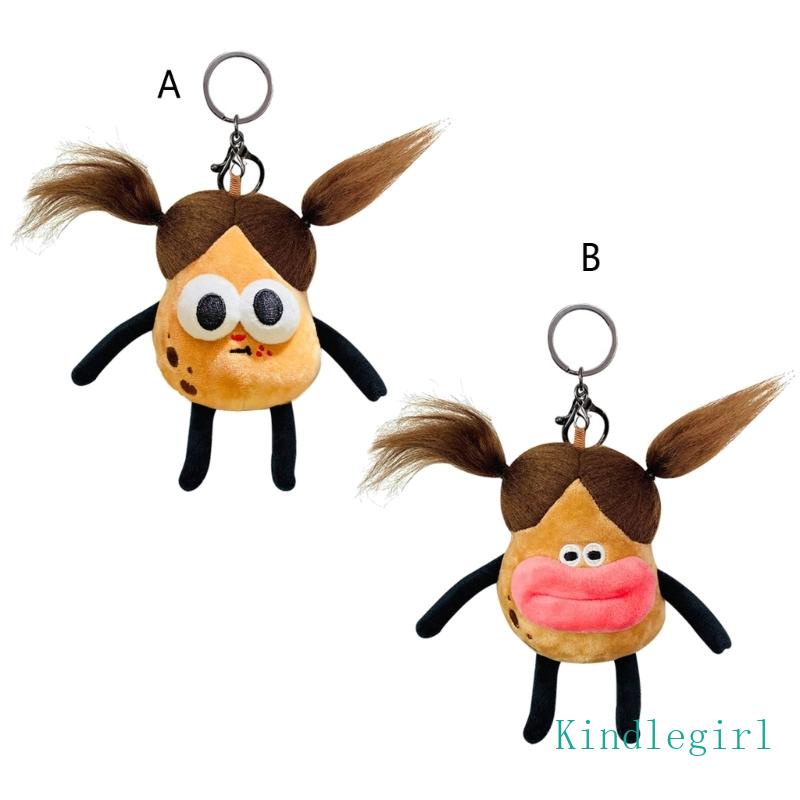 Móc Khóa Hình Khoai Tây Chiên Nhồi Bông Đáng Yêu